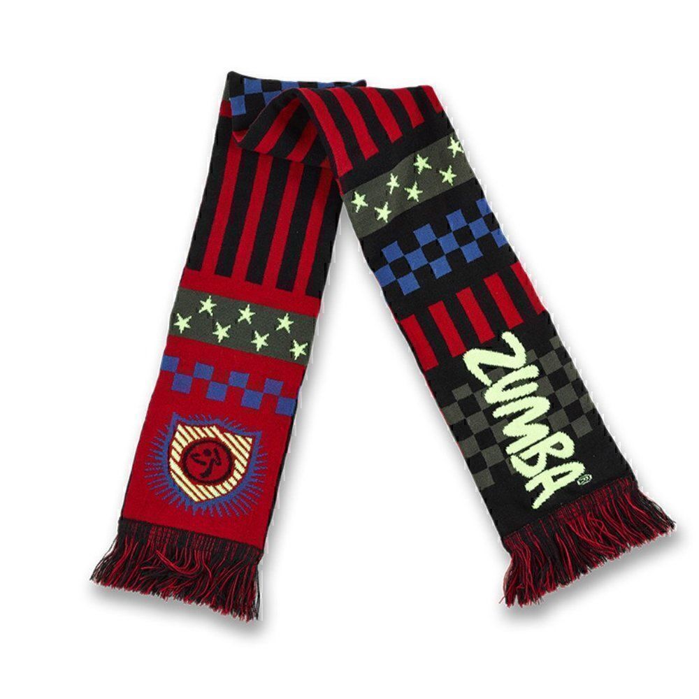 Zumba Dance League Scarf (knit) NWT